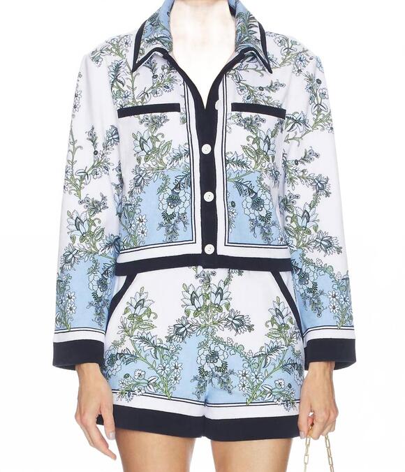 VERONICA BEARD Sweaters - NEW VERONICA BEARD novelle cardigan in blue jay multi